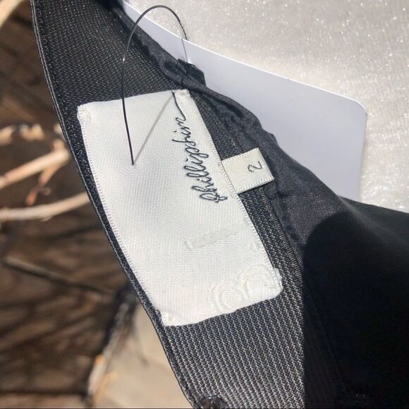 3.1 Phillip Lim Gold & Black Striped Mini Skirt - Picture 9 of 11